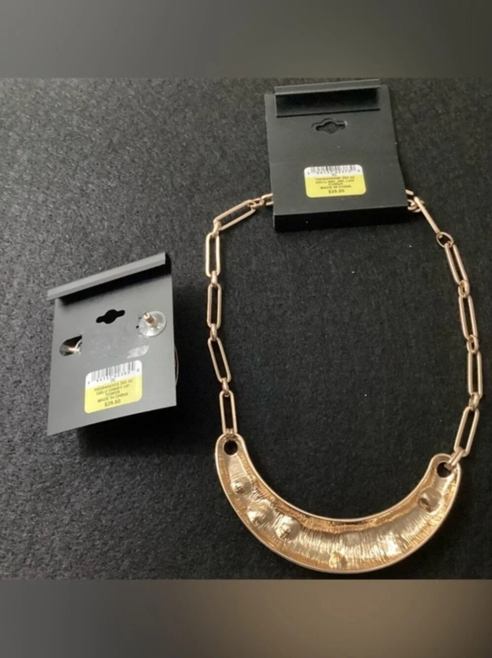INC International Concepts gold tone